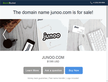 Tablet Screenshot of junoo.com